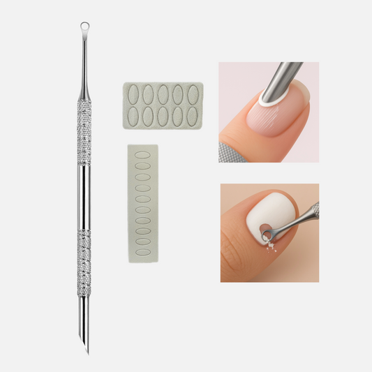 Cuticle Pusher, Etcher and Gel Remover Tool